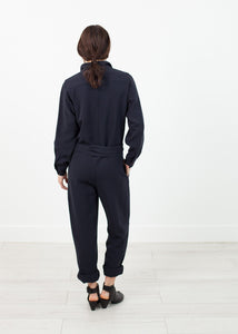 Worker Jumpsuit in Navy